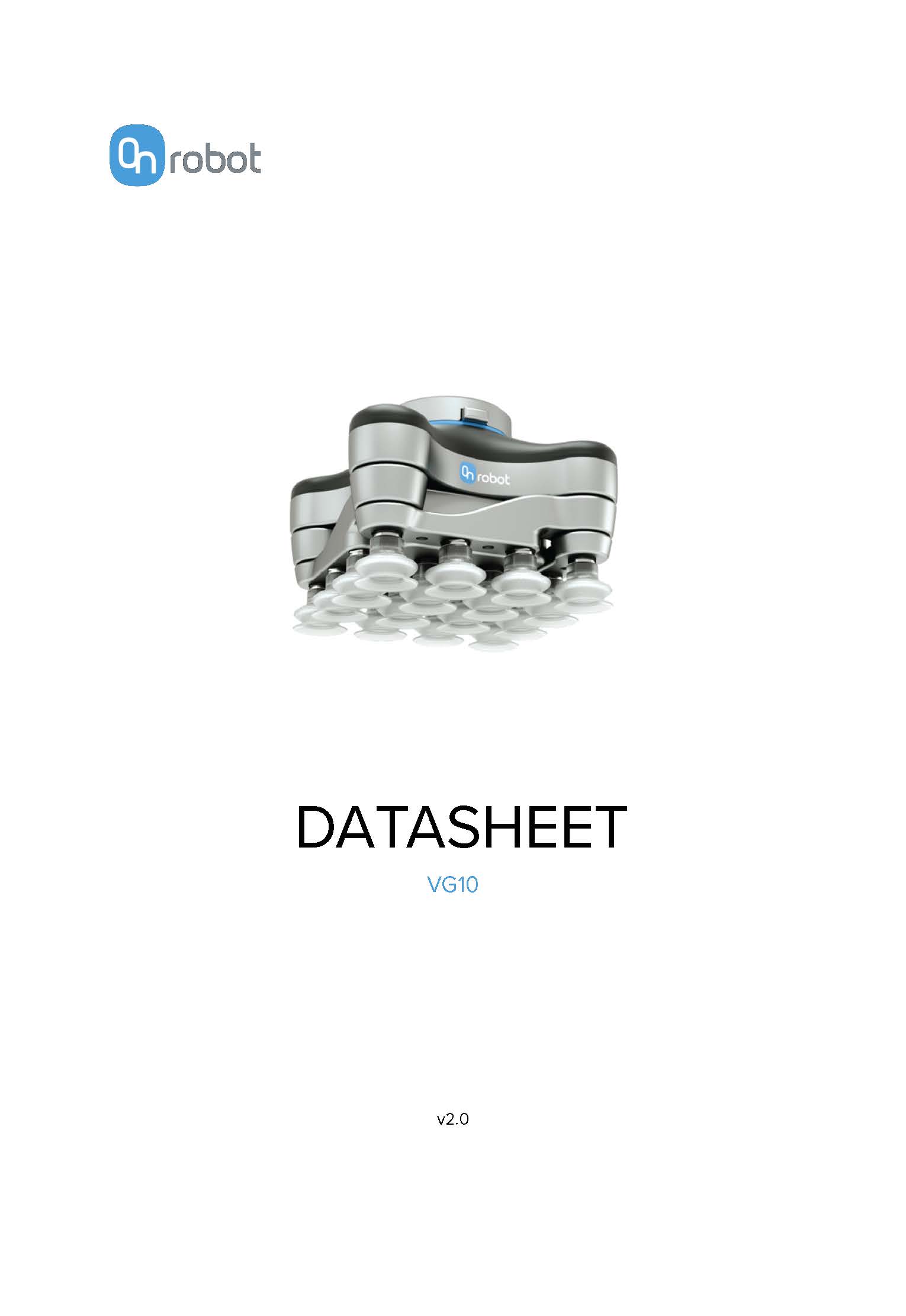 OnRobot VG10 Datasheet